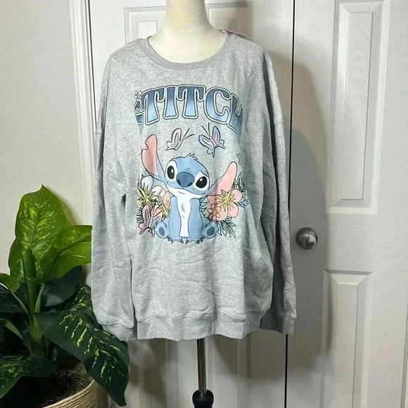 Disney Lilo & Stitch Sweatshirt Various Sizes 1X, 2X, 3X - Picture 1 of 7